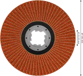Lamelový kotouč Bosch EXPERT X782, úhlový, 125 mm, G40 X-LOCK.